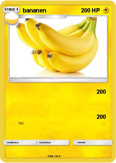 Pokemon bananen