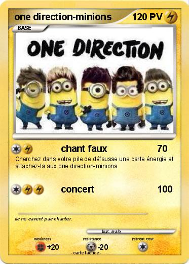 Pokemon one direction-minions