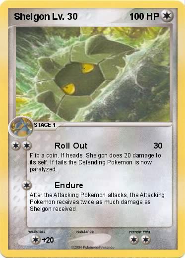 Pokemon Shelgon Lv. 30