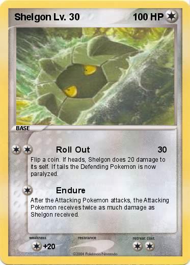 Pokemon Shelgon Lv. 30