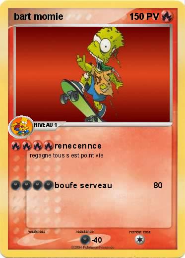 Pokemon bart momie