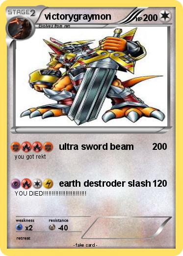 Pokemon victorygraymon