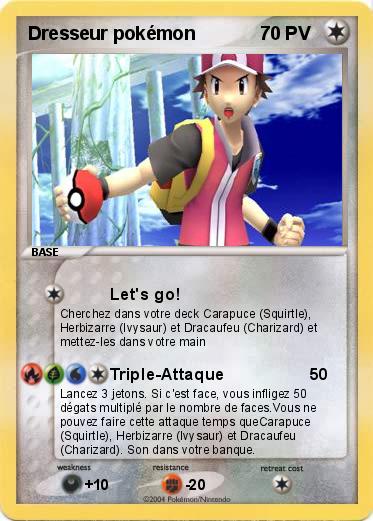 Pokemon Dresseur pokémon