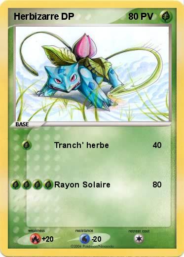Pokemon Herbizarre DP