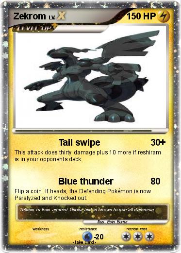 Pokemon Zekrom