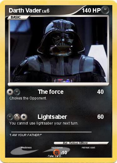 Pokemon Darth Vader
