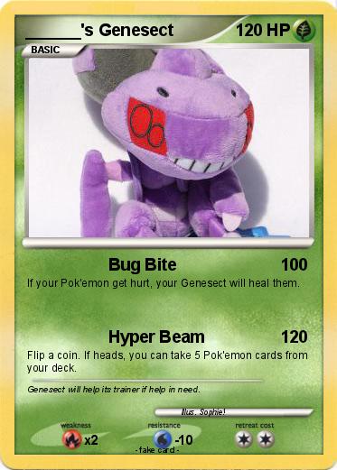 Pokemon ______'s Genesect