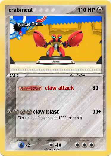 Pokemon crabmeat