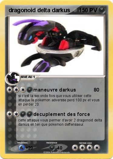 Pokemon dragonoid delta darkus