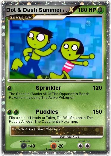 Pokemon Dot & Dash Summer