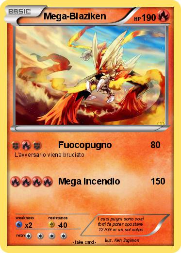 Pokemon Mega-Blaziken