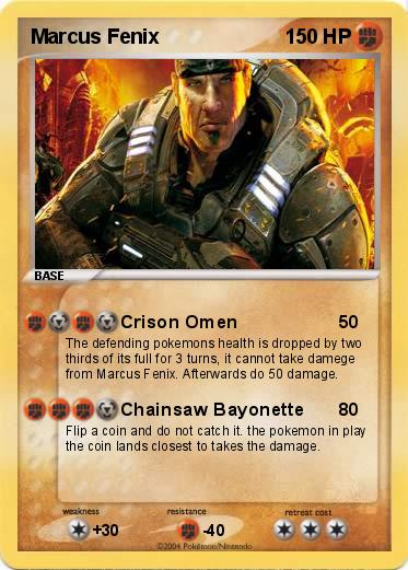 Pokemon Marcus Fenix