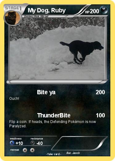 Pokemon My Dog, Ruby