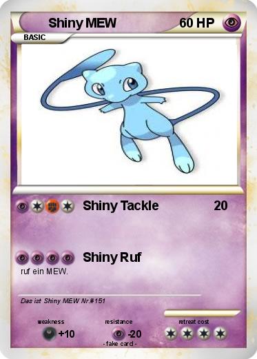 Pokemon Shiny MEW