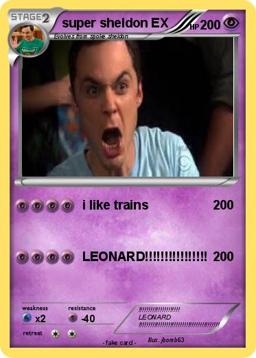 Pokemon super sheldon EX