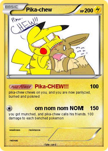 Pokemon Pika-chew