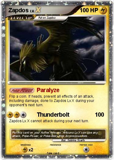 Pokemon Zapdos