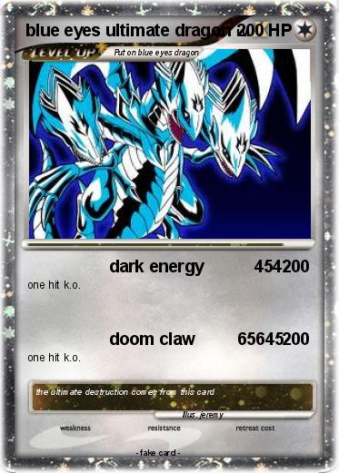 Pokemon blue eyes ultimate dragon