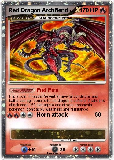 Pokemon Red Dragon Archfiend
