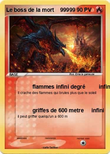 Pokemon Le boss de la mort    99999