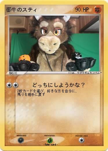 Pokemon 御牛のスティ