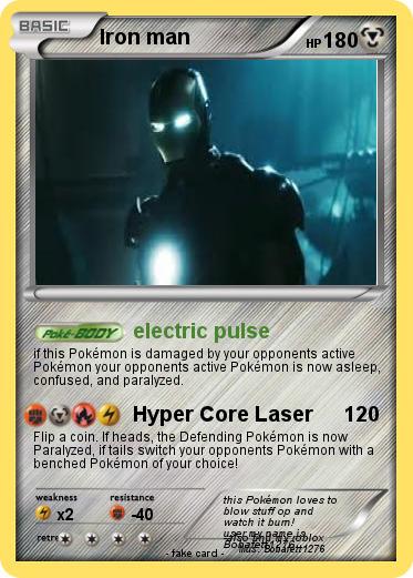 Pokemon Iron man