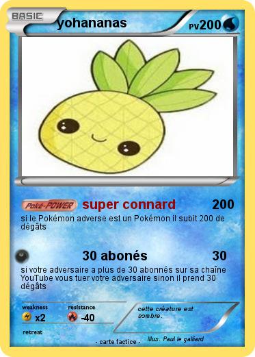 Pokemon yohananas