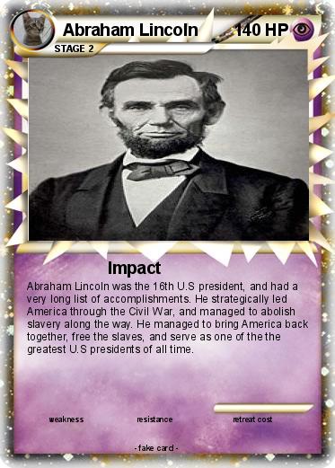 Pokemon Abraham Lincoln