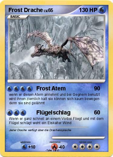 Pokemon Frost Drache