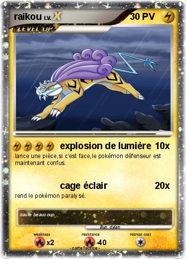 Pokemon raikou