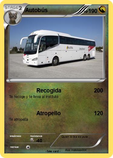 Pokemon Autobús
