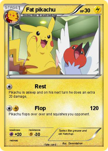 Pokemon Fat pikachu