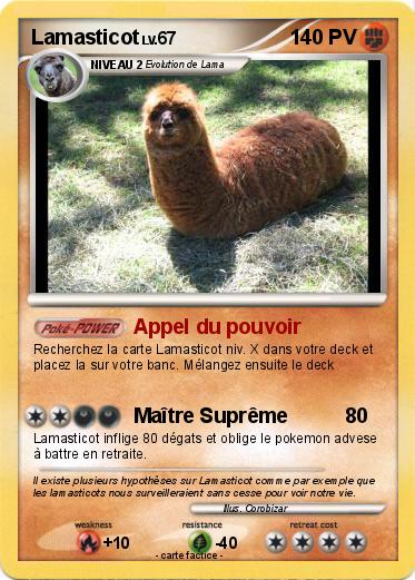 Pokemon Lamasticot