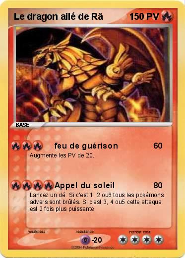 Pokemon Le dragon ailé de Râ