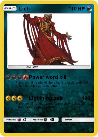 Pokemon Lich