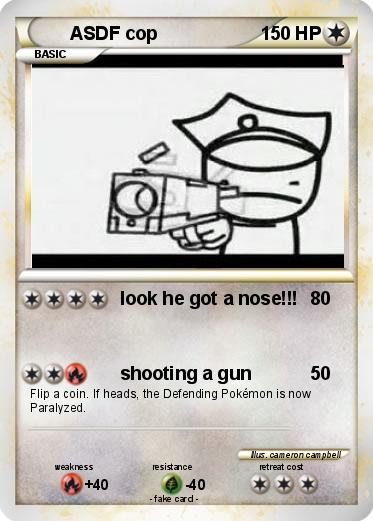 Pokemon ASDF cop