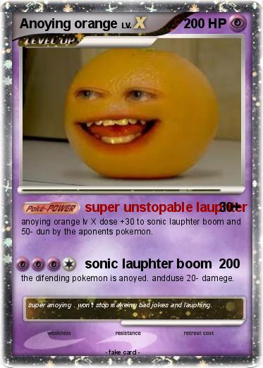 Pokemon Anoying orange