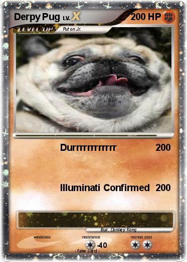 Pokemon Derpy Pug