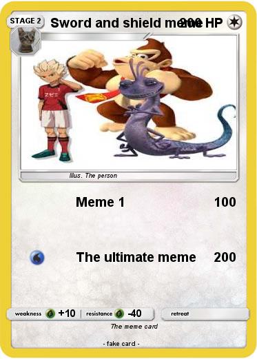 Pokemon Sword and shield meme