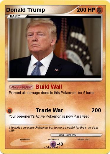 Pokemon Donald Trump