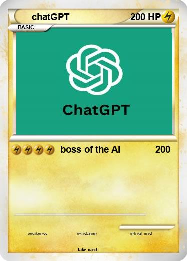 Pokemon chatGPT