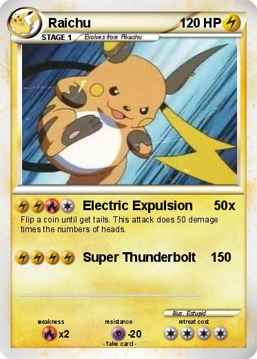 Pokemon Raichu