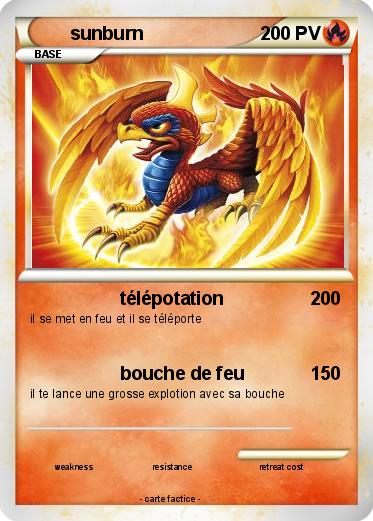 Pokemon sunburn