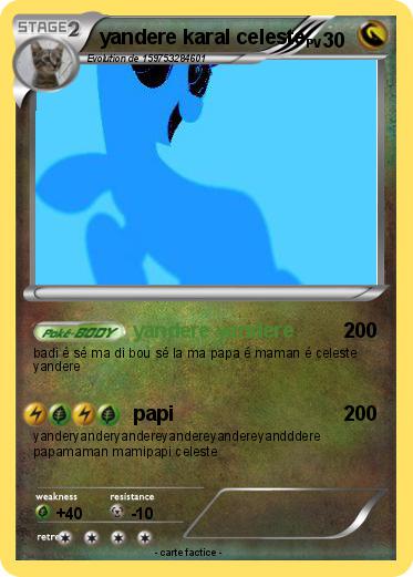 Pokemon yandere karal celeste