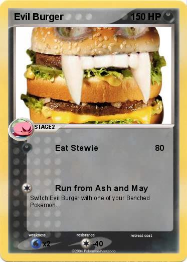 Pokemon Evil Burger