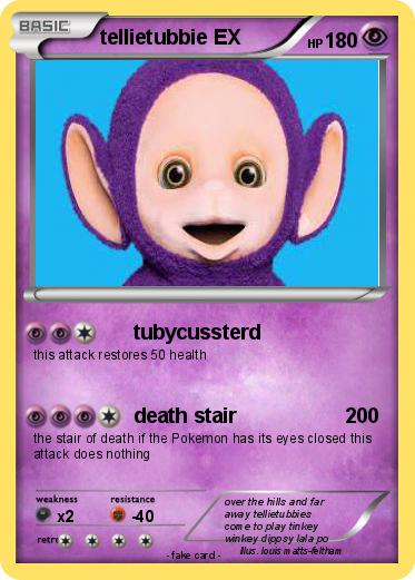 Pokemon tellietubbie EX