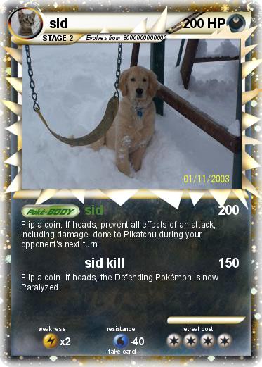 Pokemon sid