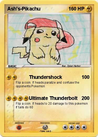 Pokemon Ash's-Pikachu