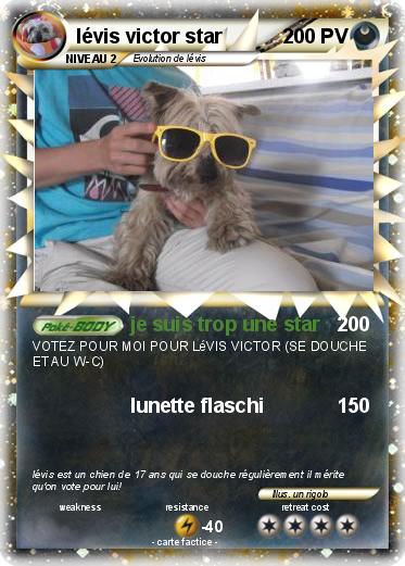 Pokemon lévis victor star