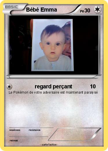 Pokemon Bébé Emma